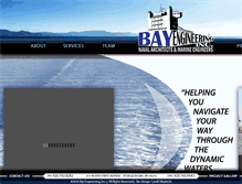 Tablet Screenshot of bayengineeringinc.com